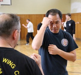 Kampfkunst Jena Selbstverteidigung Wing Chun long bridge Ip Man Kung Fu Gorden Lu