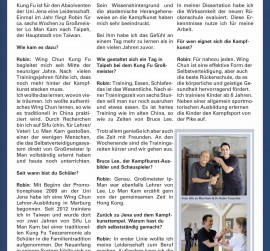 Dr. Robin Tutzschke Kampfkunsttempel Wing chun Jena